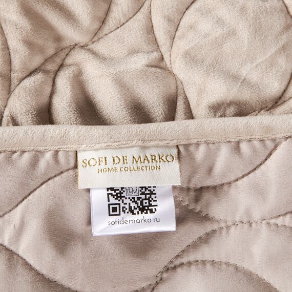 Покрывало Нобилис, цвет светло-бежевый, размер 240х260, Sofi de Marko, изображение 2