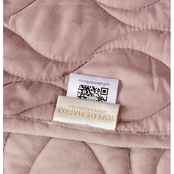 Покрывало Нобилис, цвет пепельная роза, размер 240х260, Sofi de Marko, изображение 3