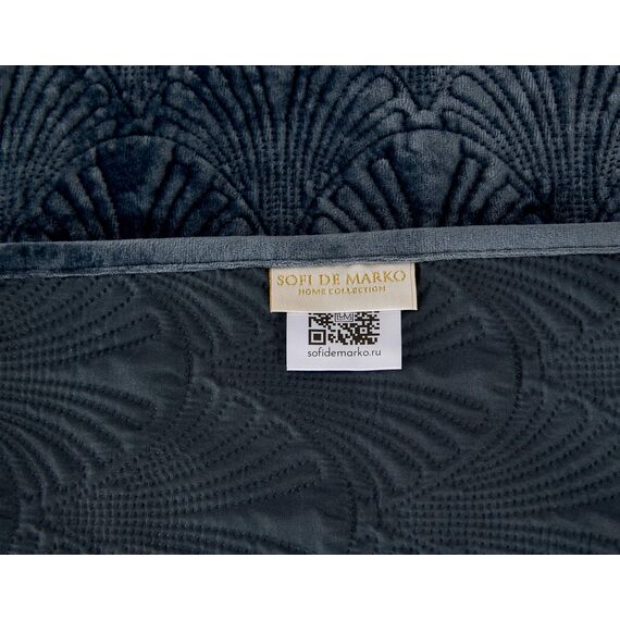 Покрывало Розалин, цвет антрацит, размер 240х260, Sofi de Marko, изображение 5
