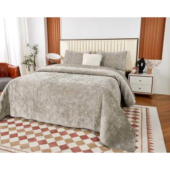 Покрывало Розалин, цвет бежевый, размер 240х260, Sofi de Marko, изображение 2