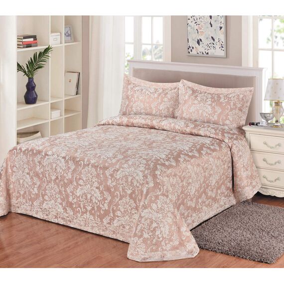 Покрывало Ивина, цвет терракотовый, размер 240х260, Sofi de Marko