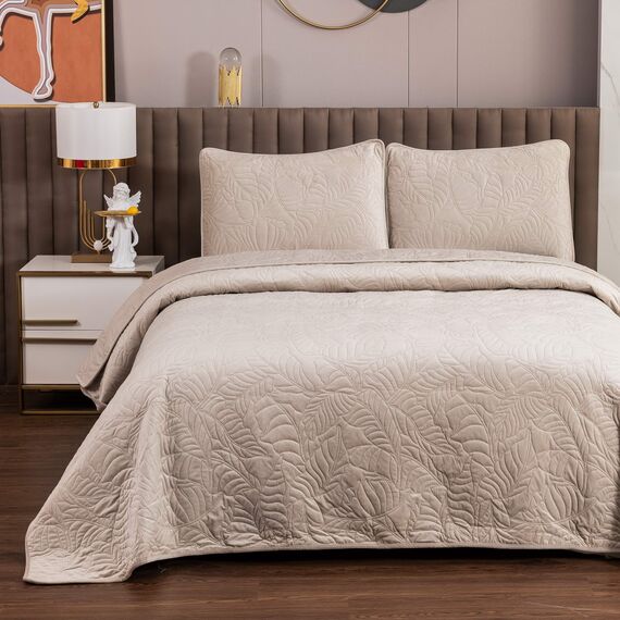 Покрывало Мелисса, цвет светло-бежевый, размер 160х220, Sofi de Marko, изображение 3