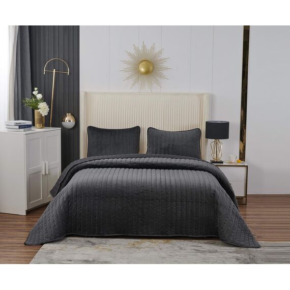 Покрывало Фердинанд, цвет стоун, размер 240х260, Sofi de Marko