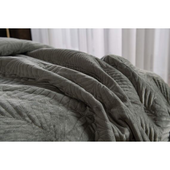 Покрывало Ноэль, цвет оливковый, размер 240х260, Sofi de Marko, изображение 8