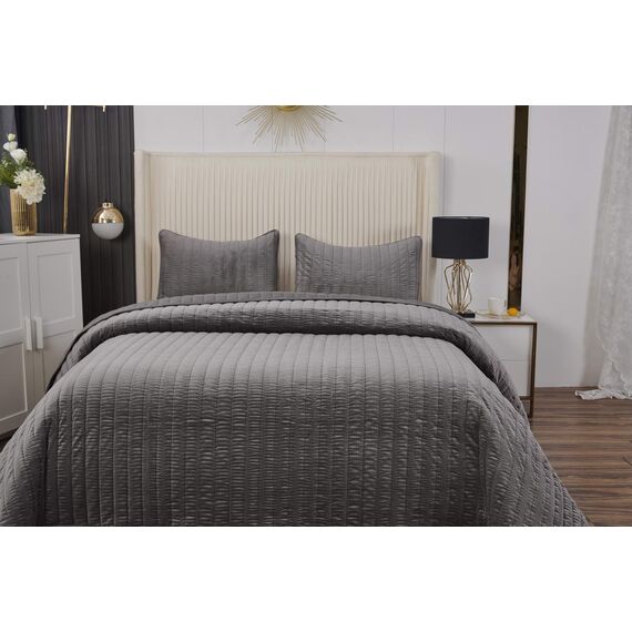 Покрывало Фердинанд, цвет серый, размер 240х260, Sofi de Marko, изображение 9