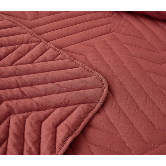 Покрывало Мориц, цвет терракотовый, размер 230х250, Sofi de Marko, изображение 8