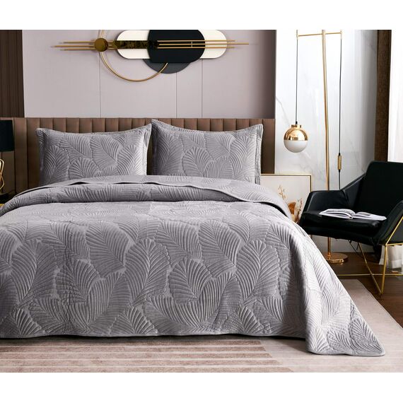 Покрывало Ноэль, цвет пепельно-лиловый, размер 240х260, Sofi de Marko, изображение 2