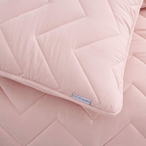 Покрывало Робби, цвет пепельная роза, размер 230х250, Sofi de Marko, изображение 6