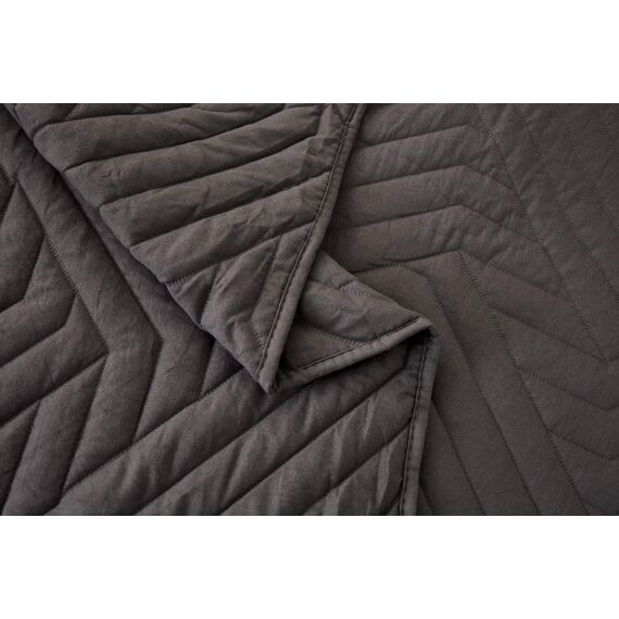 Покрывало Мориц, цвет антрацит, размер 230х250, Sofi de Marko, изображение 8