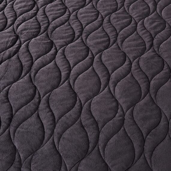 Покрывало Нобилис, цвет антрацит, размер 240х260, Sofi de Marko, изображение 3