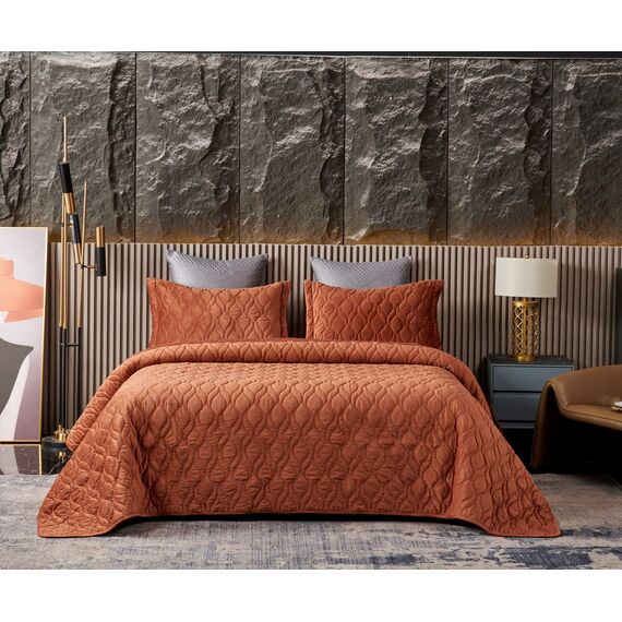 Покрывало Нобилис, цвет медный, размер 240х260, Sofi de Marko, изображение 8