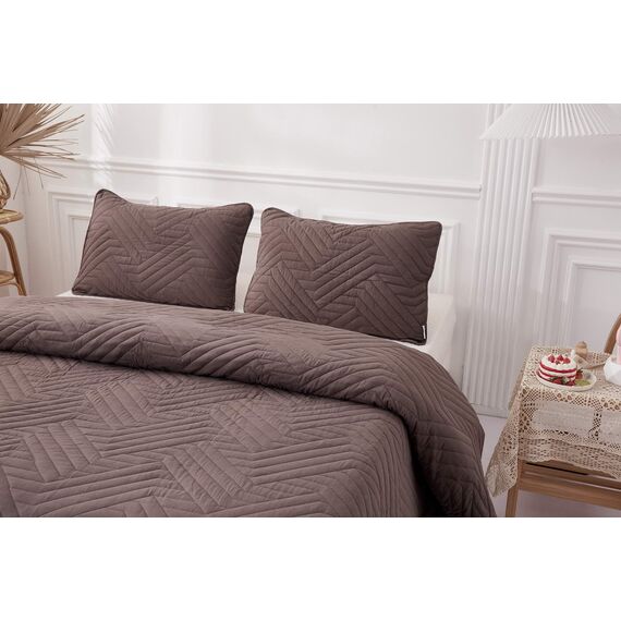 Покрывало Мориц, цвет шоколад, размер 230х250, Sofi de Marko, изображение 3