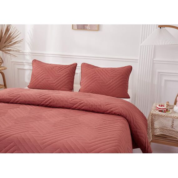 Покрывало Мориц, цвет терракотовый, размер 230х250, Sofi de Marko, изображение 5