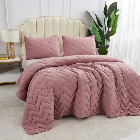 Покрывало Робби, цвет чайная роза, размер 160х220, Sofi de Marko, изображение 2