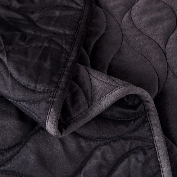 Покрывало Нобилис, цвет антрацит, размер 240х260, Sofi de Marko, изображение 5