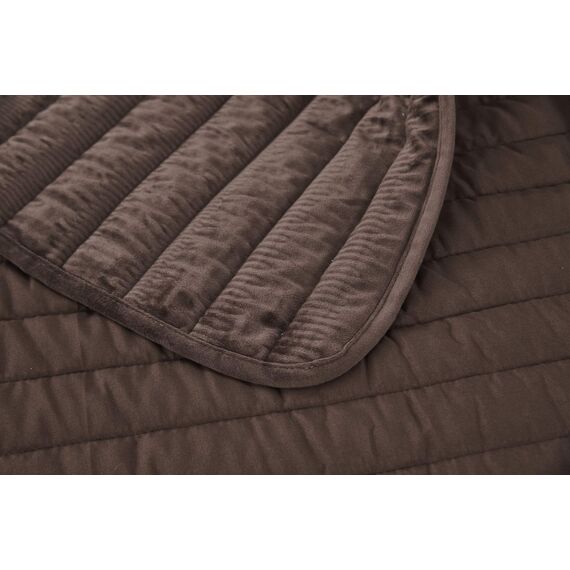 Покрывало Фердинанд, цвет кофе, размер 240х260, Sofi de Marko, изображение 3