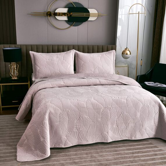 Покрывало Ноэль, цвет пудра, размер 240х260, Sofi de Marko, изображение 3