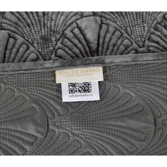 Покрывало Розалин, цвет стоун, размер 240х260, Sofi de Marko, изображение 5
