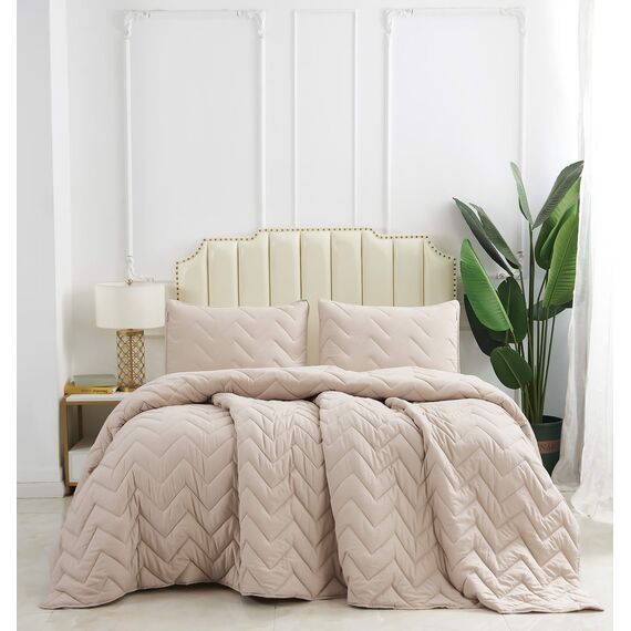 Покрывало Робби, цвет бежевый, размер 230х250, Sofi de Marko