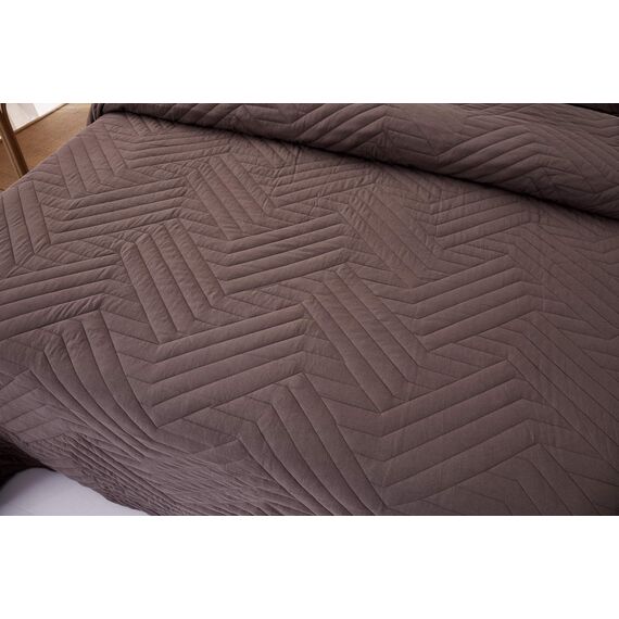 Покрывало Мориц, цвет шоколад, размер 230х250, Sofi de Marko, изображение 5