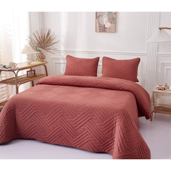 Покрывало Мориц, цвет терракотовый, размер 160х220, Sofi de Marko, изображение 3