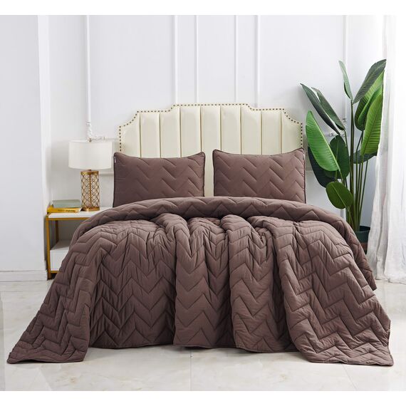 Покрывало Робби, цвет шоколад, размер 160х220, Sofi de Marko