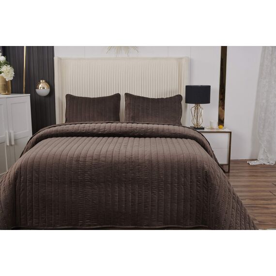 Покрывало Фердинанд, цвет кофе, размер 240х260, Sofi de Marko, изображение 9