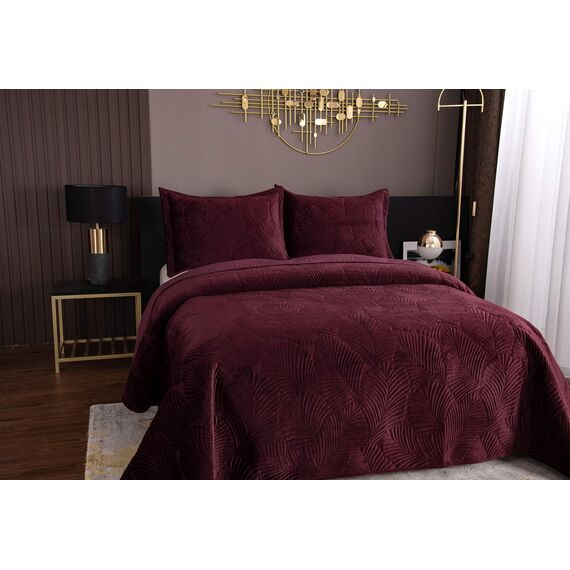 Покрывало Ноэль, цвет бордо, размер 240х260, Sofi de Marko, изображение 3