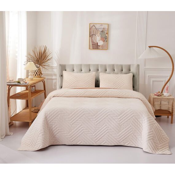 Покрывало Мориц, цвет кремовый, размер 230х250, Sofi de Marko