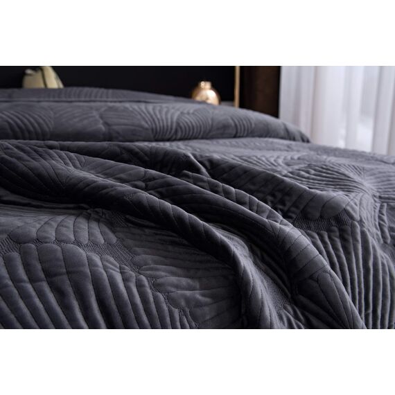 Покрывало Ноэль, цвет антрацит, размер 240х260, Sofi de Marko, изображение 8