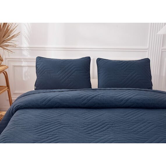 Покрывало Мориц, цвет синий, размер 230х250, Sofi de Marko, изображение 4