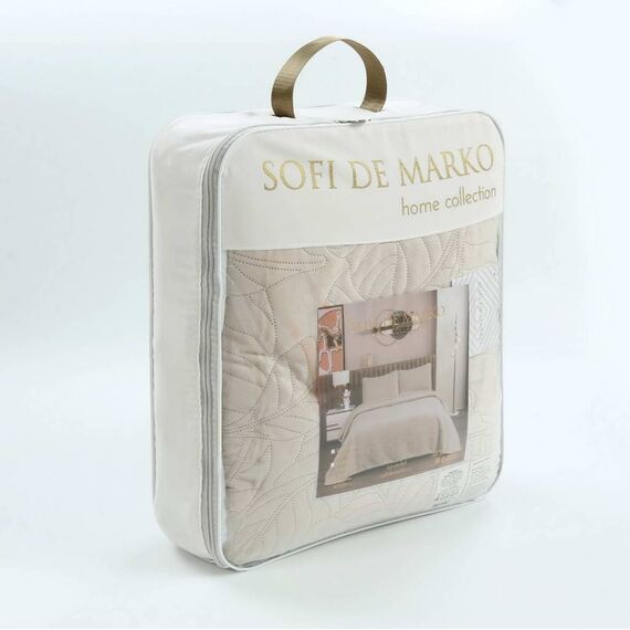 Покрывало Мелисса, цвет капучино, размер 240х260, Sofi de Marko, изображение 11