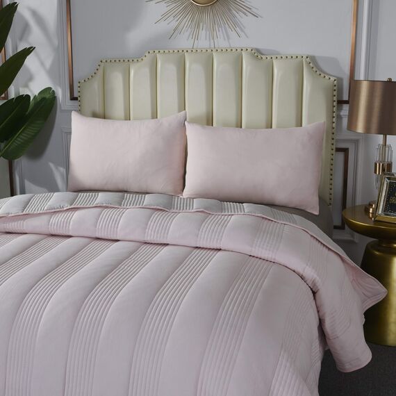 Покрывало Саломея, цвет пудра, размер 160х220, Sofi de Marko, изображение 9