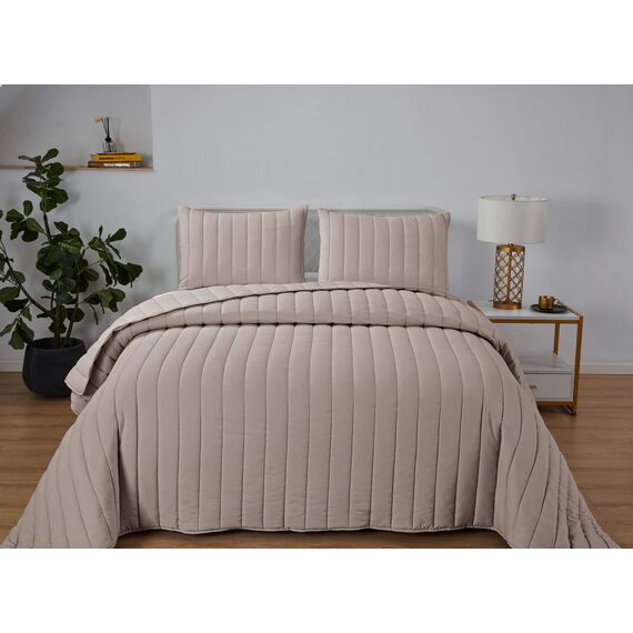 Покрывало Микаэль, цвет мокко, размер 230х250, Sofi de Marko, изображение 3