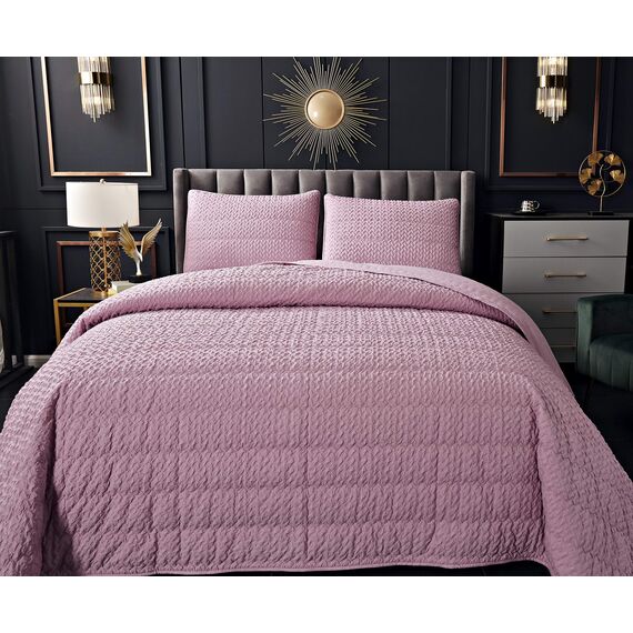 Покрывало Ирма, цвет пудра, размер 160х220, Sofi de Marko, изображение 8