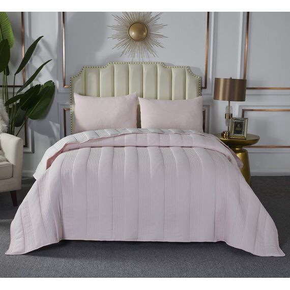 Покрывало Саломея, цвет пудра, размер 230х250, Sofi de Marko