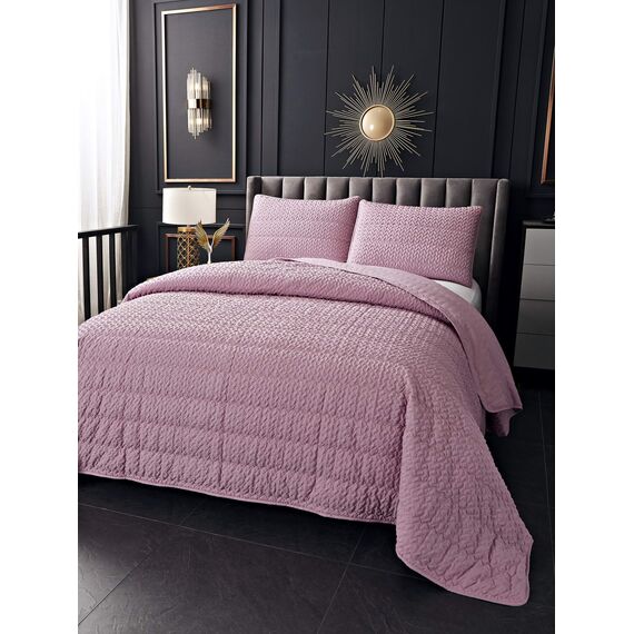 Покрывало Ирма, цвет пудра, размер 230х250, Sofi de Marko, изображение 9