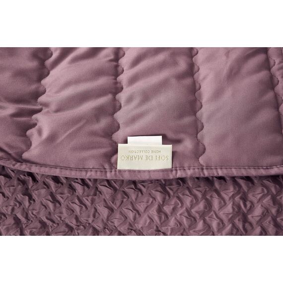 Покрывало Ирма, цвет пепельная роза, размер 230х250, Sofi de Marko, изображение 2