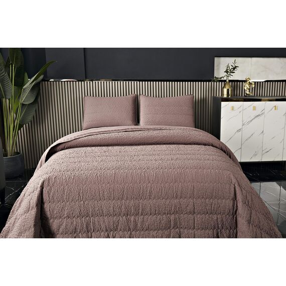 Покрывало Надин, цвет мокко, размер 160х220, Sofi de Marko, изображение 3