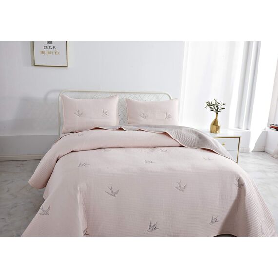 Покрывало Жаклин, цвет пудра, размер 230х250, Sofi de Marko, изображение 9