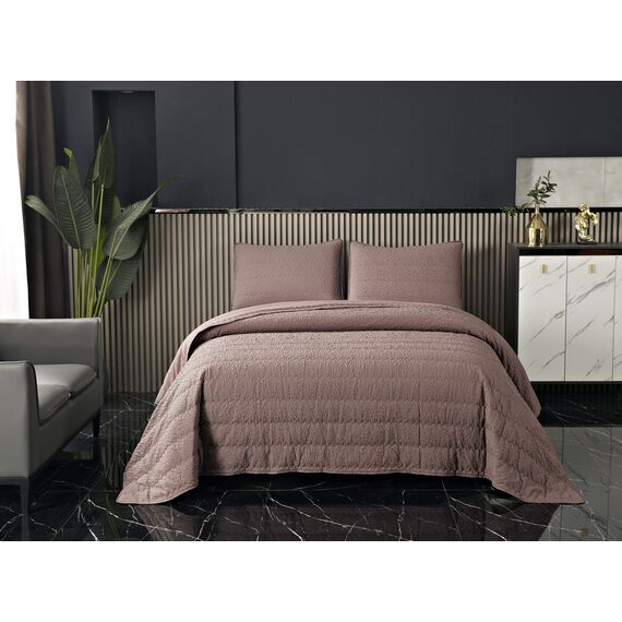 Покрывало Надин, цвет мокко, размер 230х250, Sofi de Marko