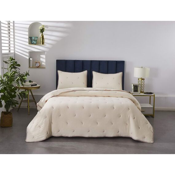 Покрывало Эрика, цвет кремовый, размер 230х250, Sofi de Marko