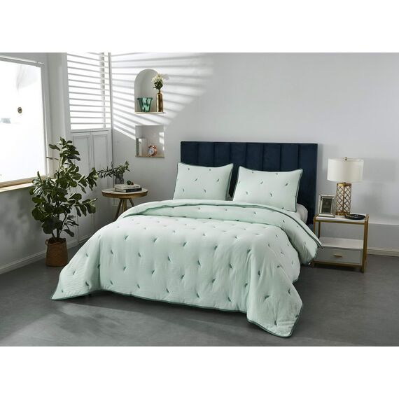 Покрывало Эрика, цвет ментоловый, размер 160х220, Sofi de Marko, изображение 2