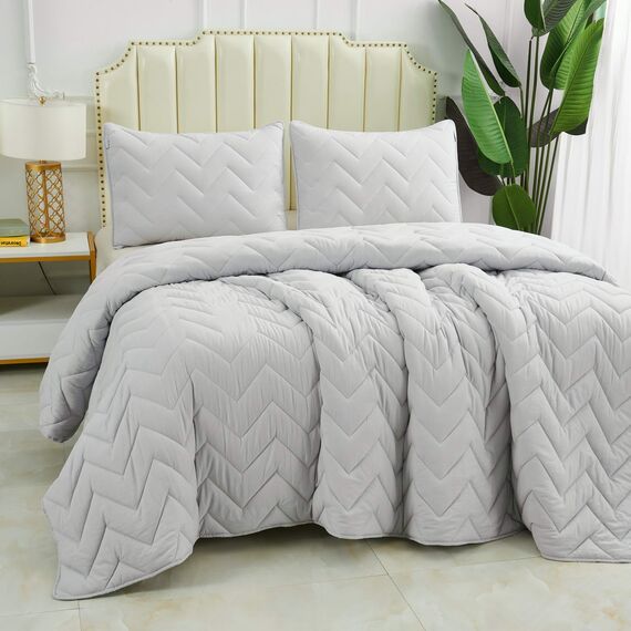 Покрывало Робби, цвет серебро, размер 230х250, Sofi de Marko, изображение 3