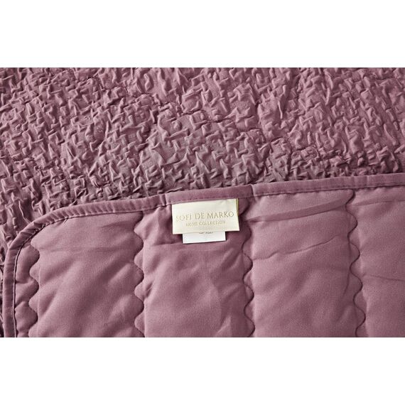 Покрывало Надин, цвет пепельная роза, размер 160х220, Sofi de Marko, изображение 8