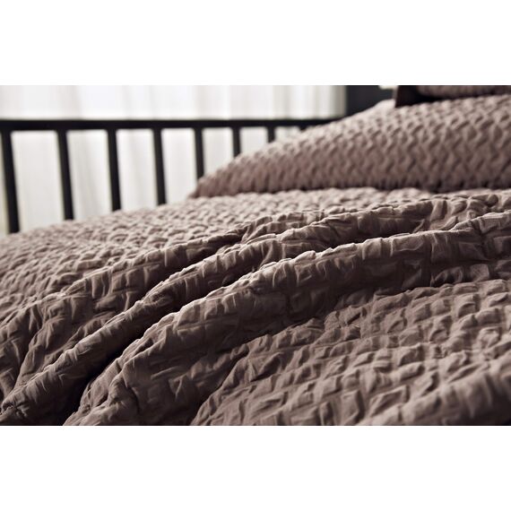 Покрывало Ирма, цвет мокко, размер 160х220, Sofi de Marko, изображение 4