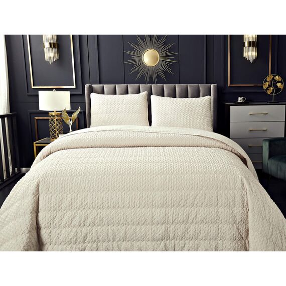 Покрывало Ирма, цвет молочный, размер 230х250, Sofi de Marko, изображение 8