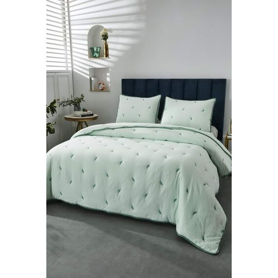 Покрывало Эрика, цвет ментоловый, размер 230х250, Sofi de Marko, изображение 3