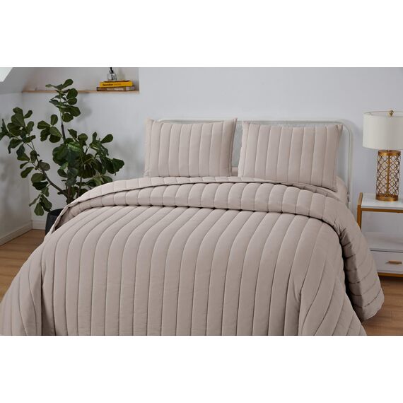 Покрывало Микаэль, цвет мокко, размер 230х250, Sofi de Marko, изображение 2