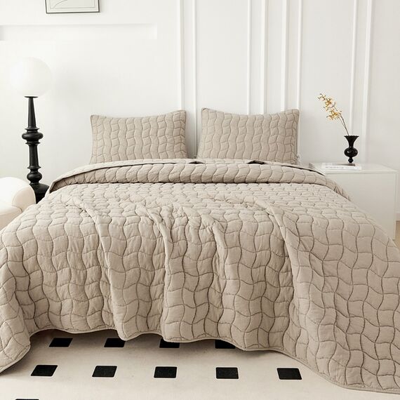 Покрывало Минелла, цвет бежевый, размер 230х250, Sofi de Marko, изображение 2